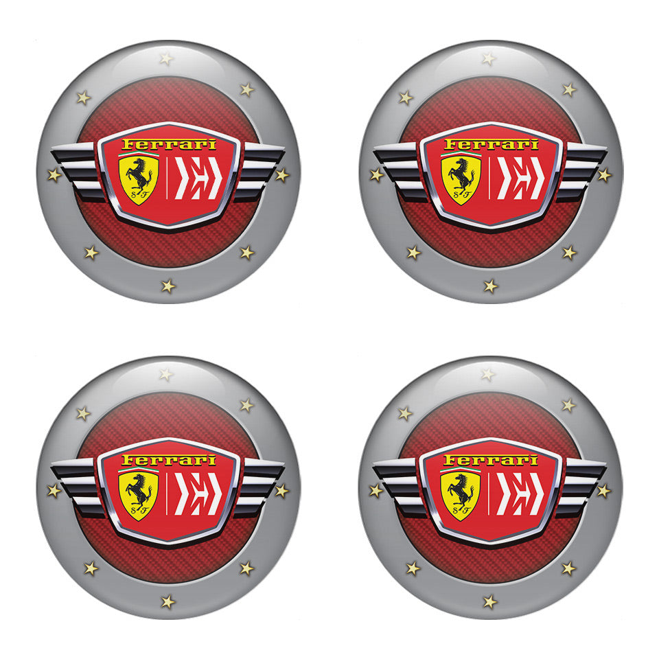 FERRARI Domed Emblems for Center Caps9