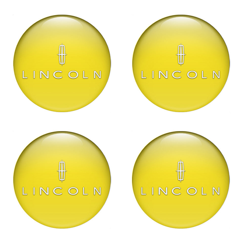 LINCOLN Domed Emblems for Center Caps10