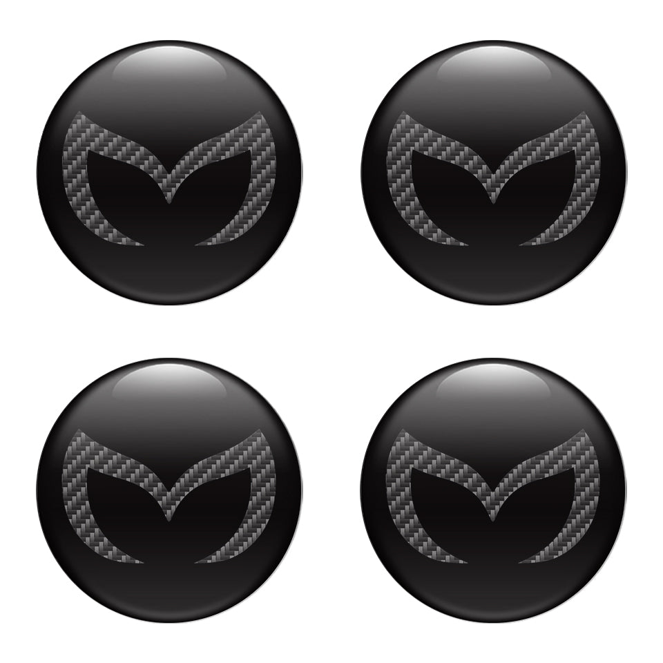 MAZDA Domed Emblems for Center Caps3