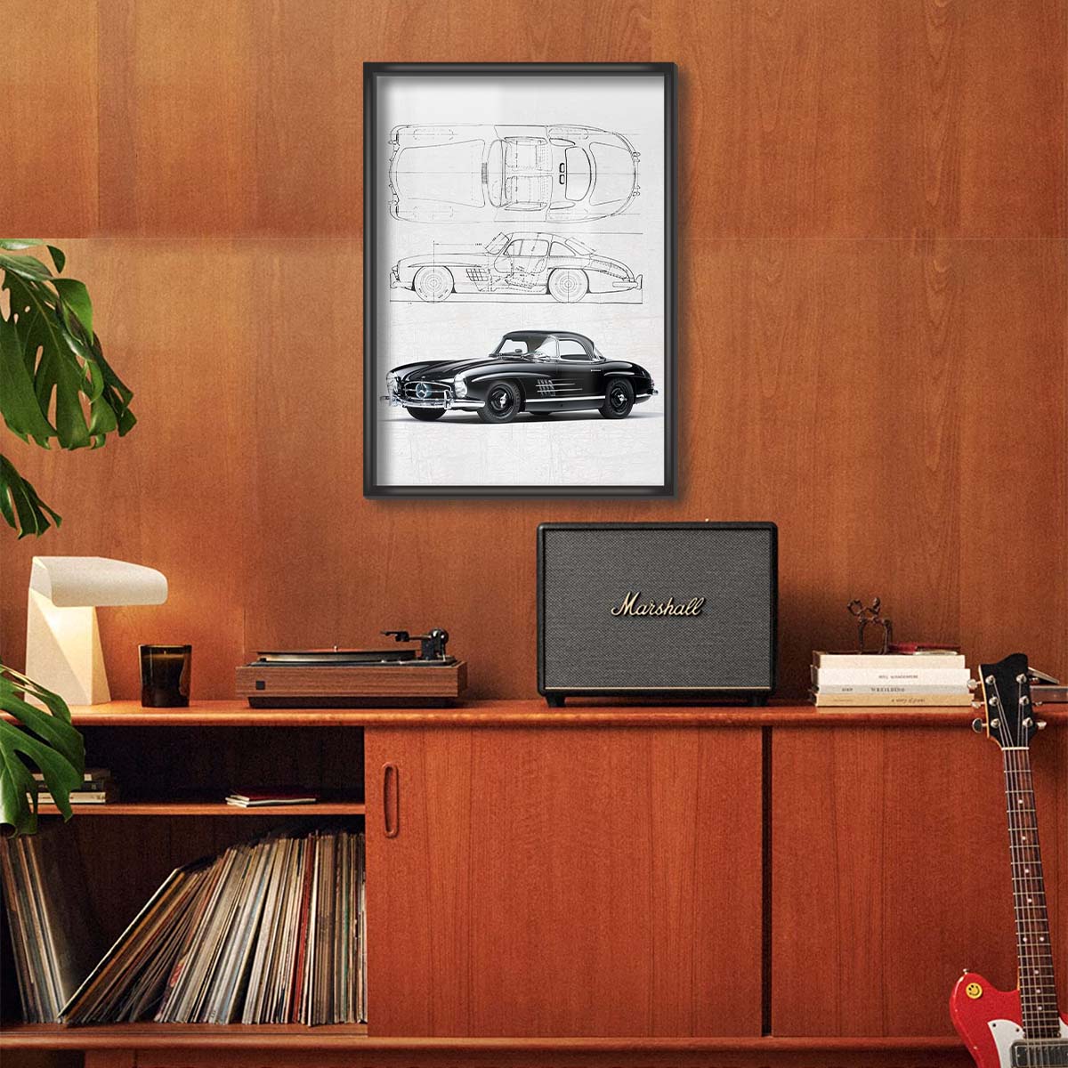 Mercedes-Benz 300 SL poster