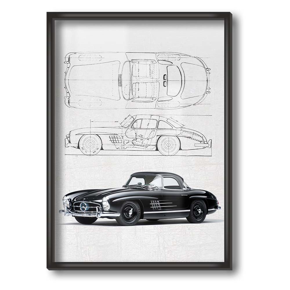 Mercedes-Benz 300 SL poster