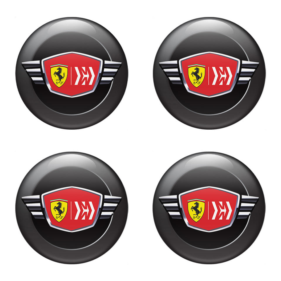 FERRARI Emblems for Wheel Center Caps