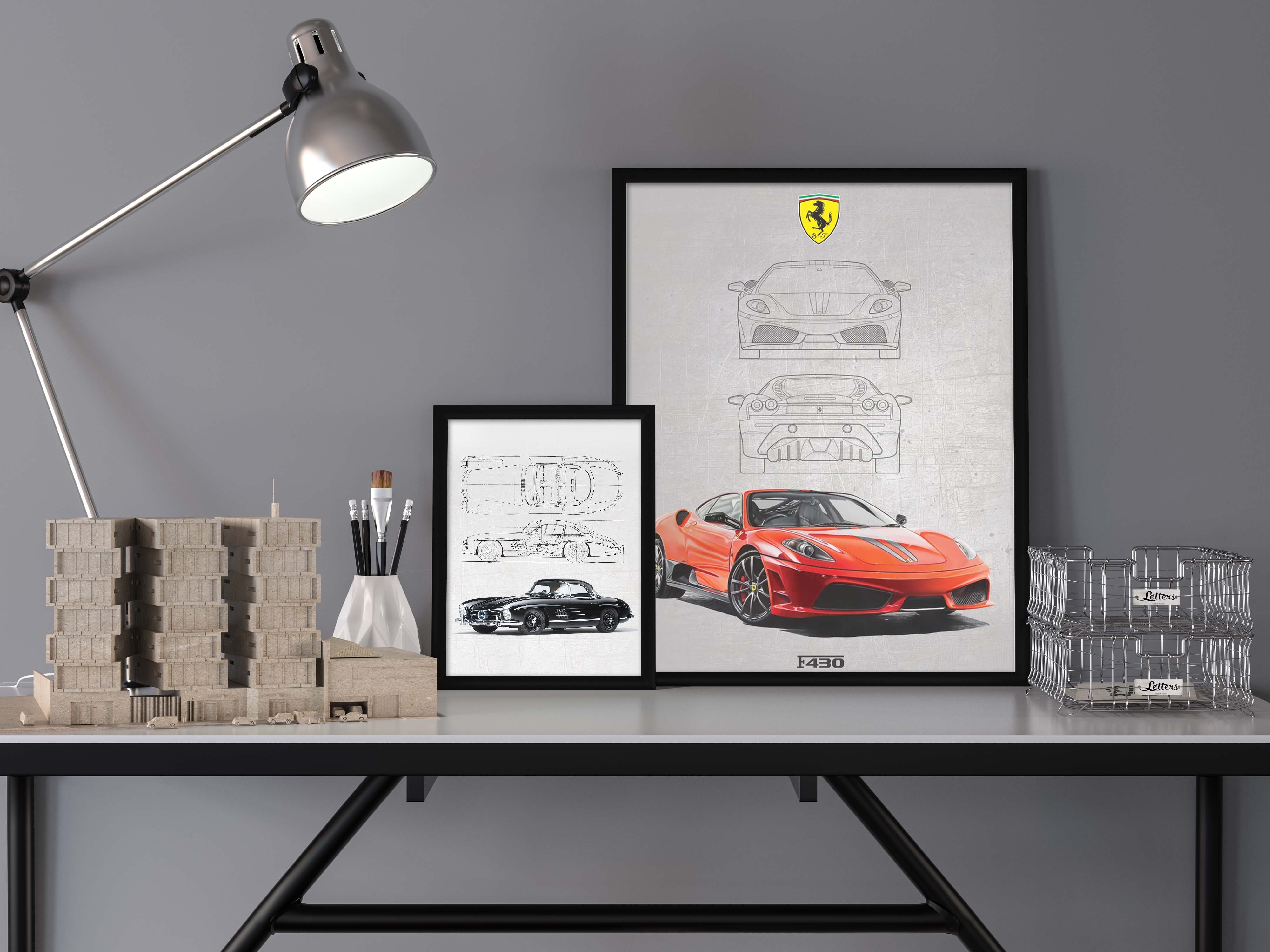 Mercedes-Benz 300 SL poster