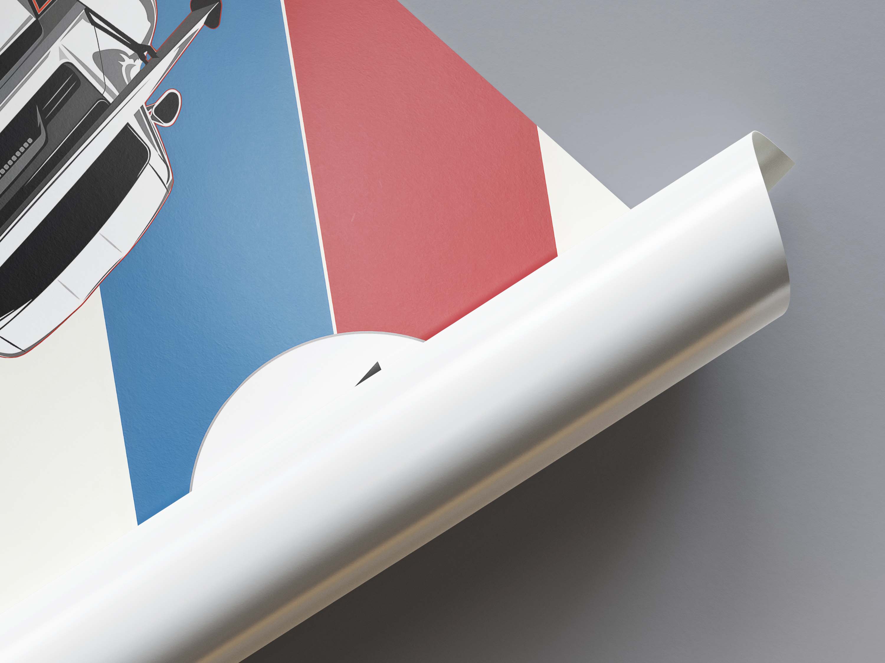 Porsche Art Work Framed poster