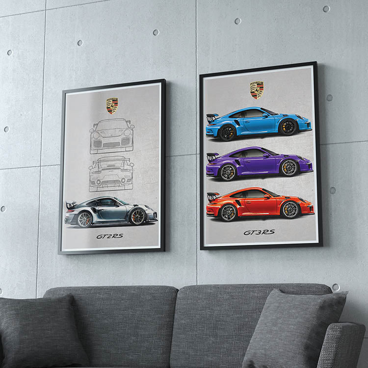 Постер Porsche GT3 RS
