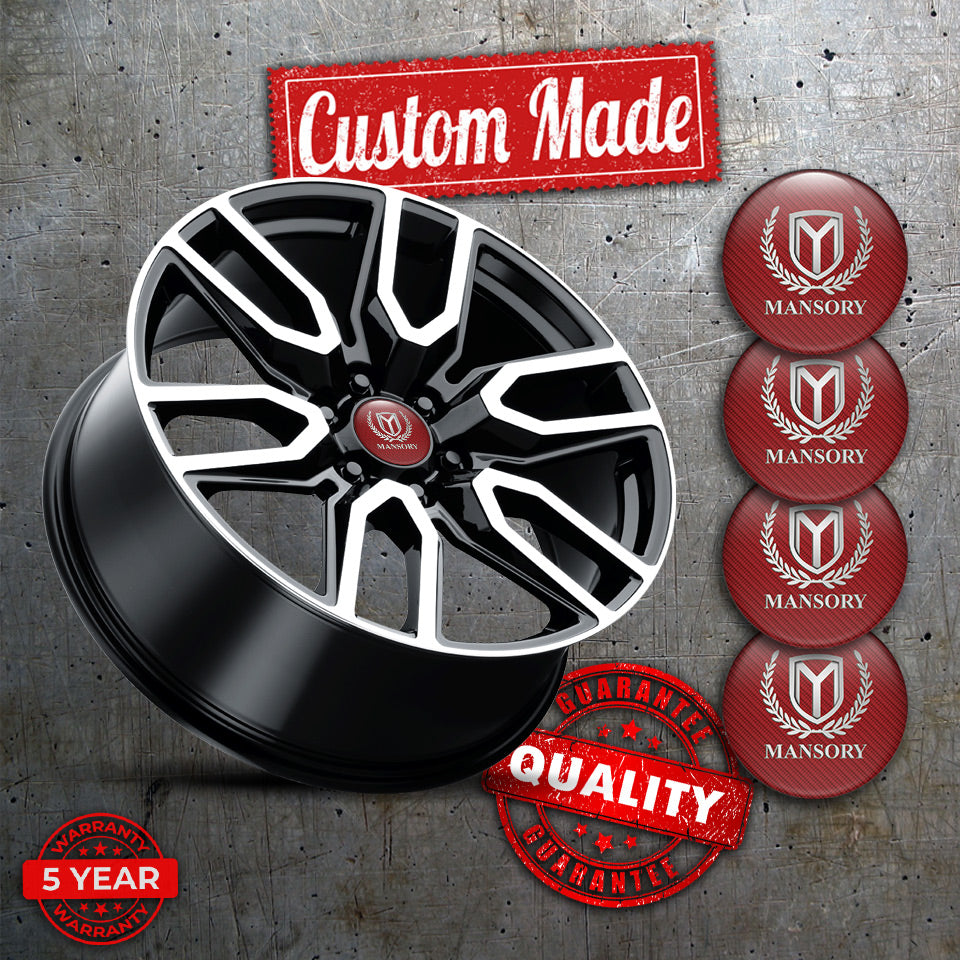MANSORY Domed Emblems for Center Caps