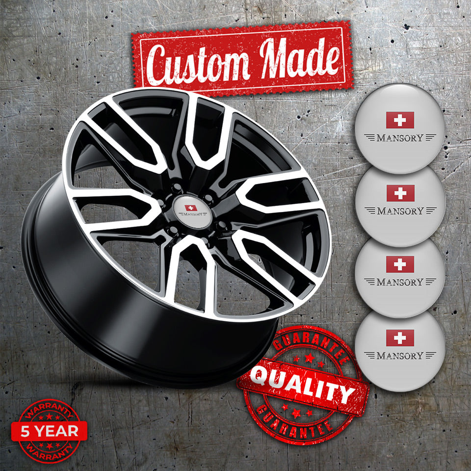 MANSORY Emblems for Wheel Center Caps