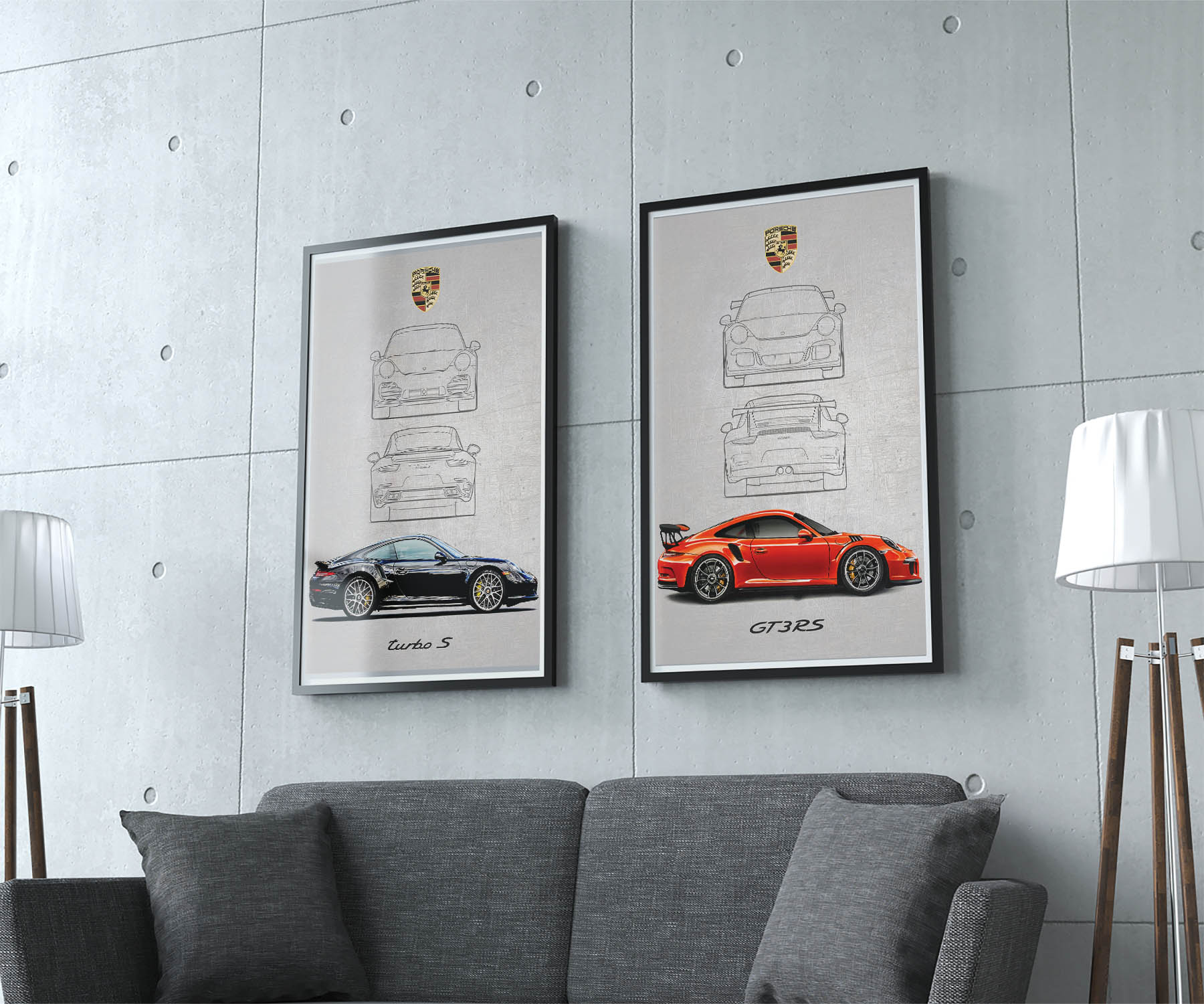 Porsche Turbo S Poster