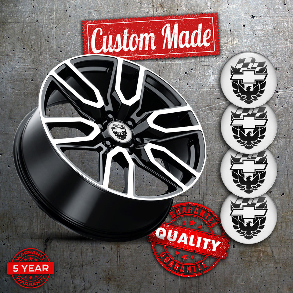 PONTIAC Emblems for Wheel Center Caps - Doboxo
