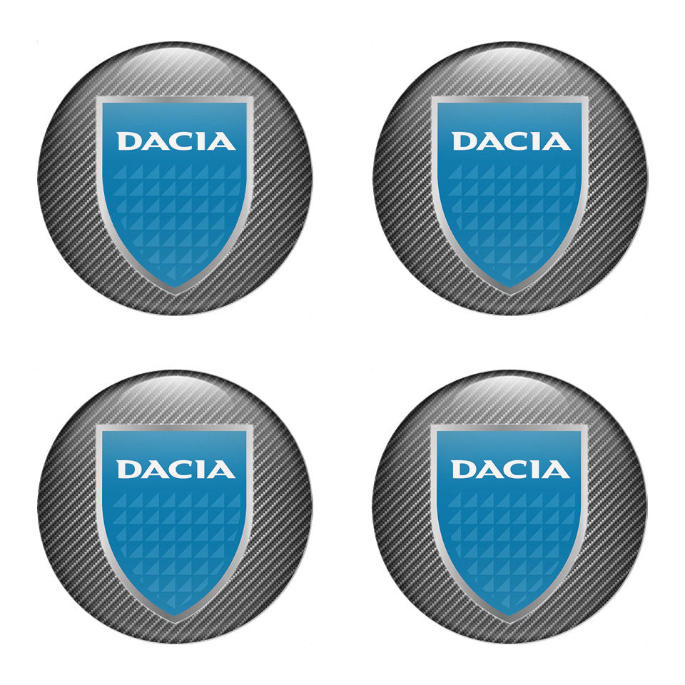 DACIA Domed Emblems for Center Caps