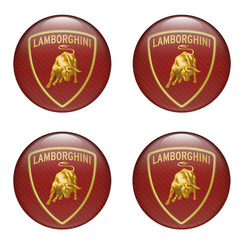 LAMBORGHINI Emblems for Wheel Center Caps