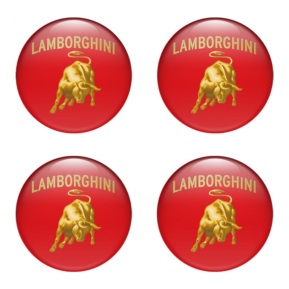 LAMBORGHINI Emblems for Wheel Center Caps