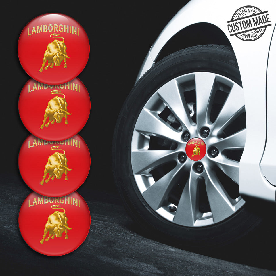 LAMBORGHINI Emblems for Wheel Center Caps
