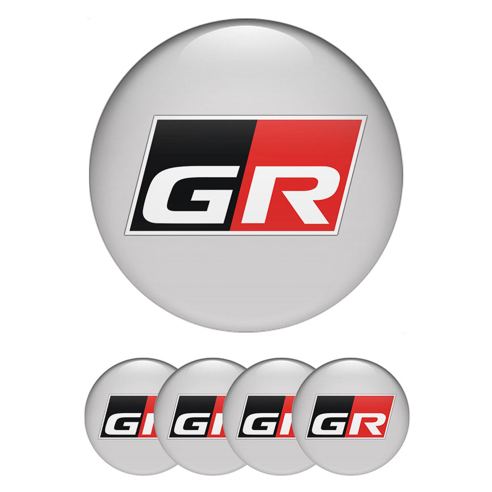 TOYOTA GR Emblems for Wheel Center Caps