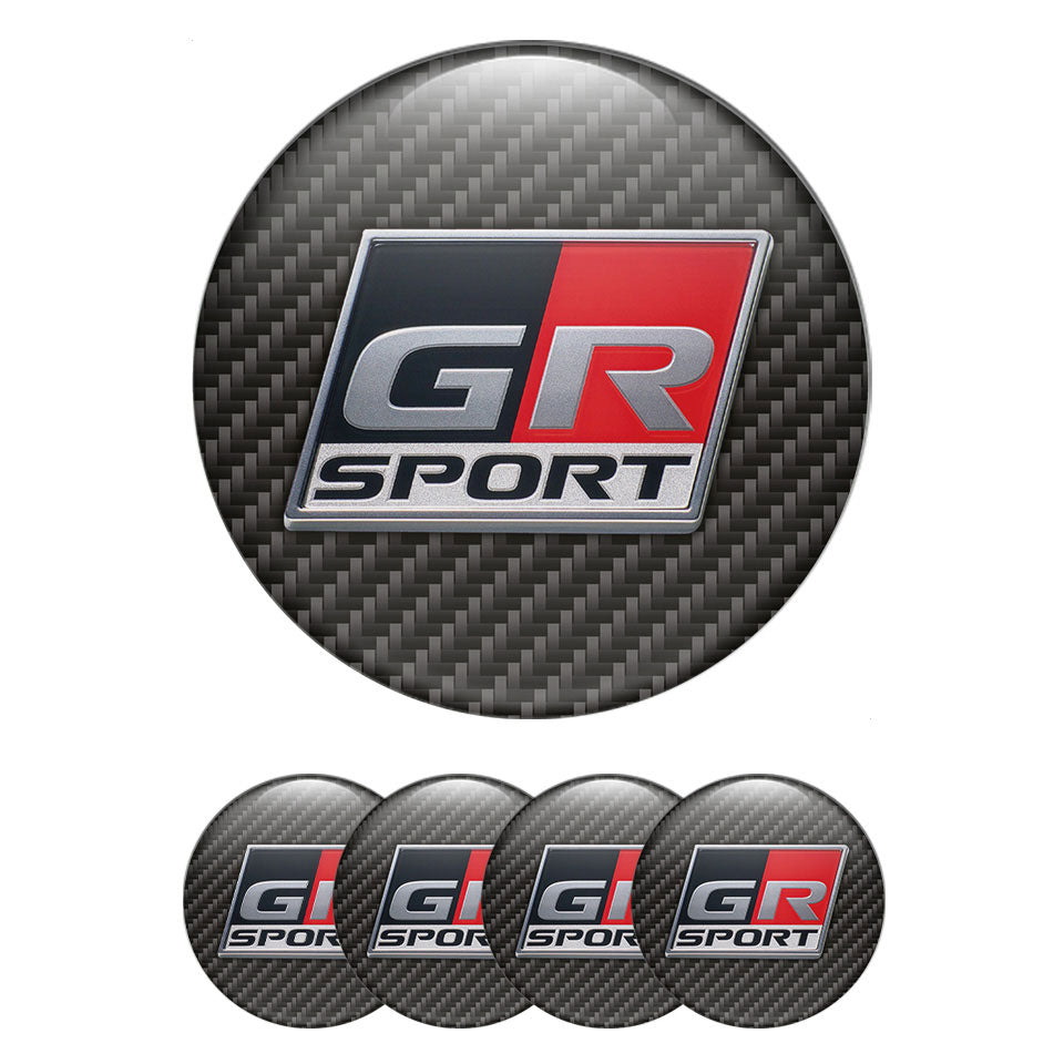 TOYOTA GR Emblems for Wheel Center Caps
