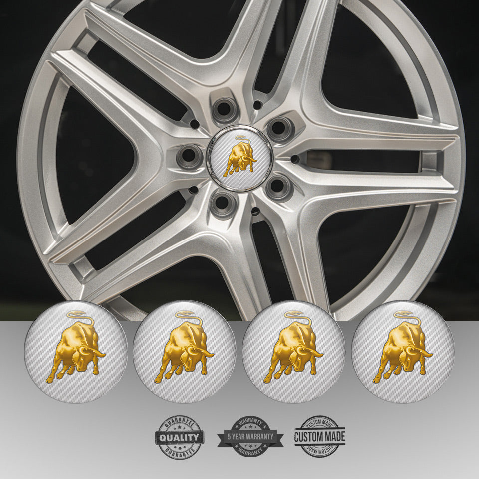 LAMBORGHINI Silicone Stickers for Wheel Center Caps