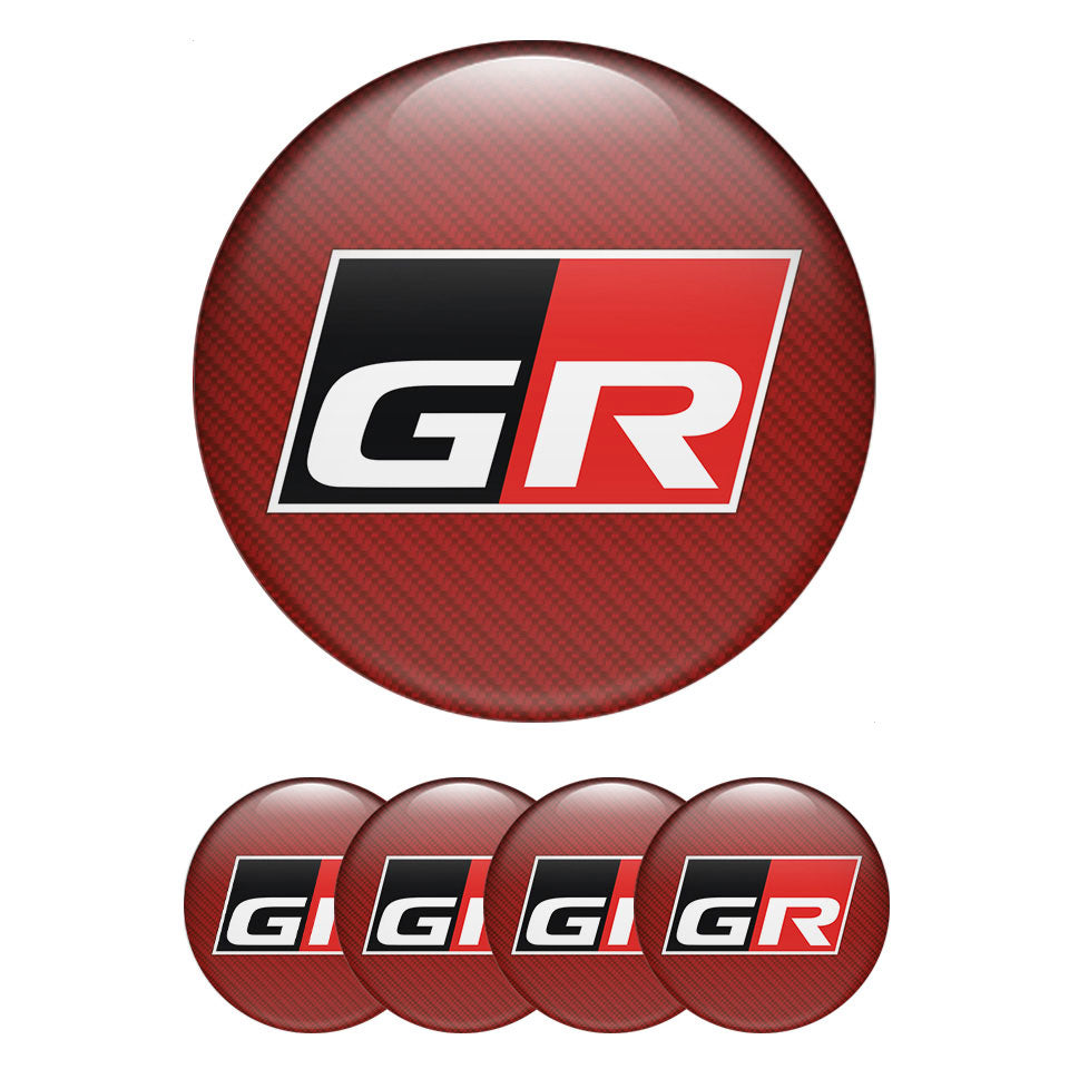 TOYOTA GR Emblems for Wheel Center Caps