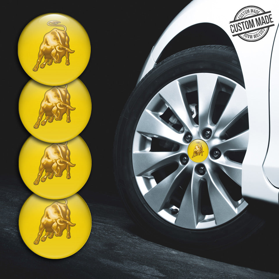 LAMBORGHINI Silicone Stickers for Wheel Center Caps