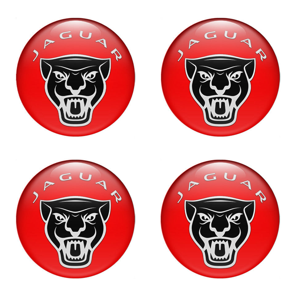 JAGUAR Domed Emblems for Center Caps