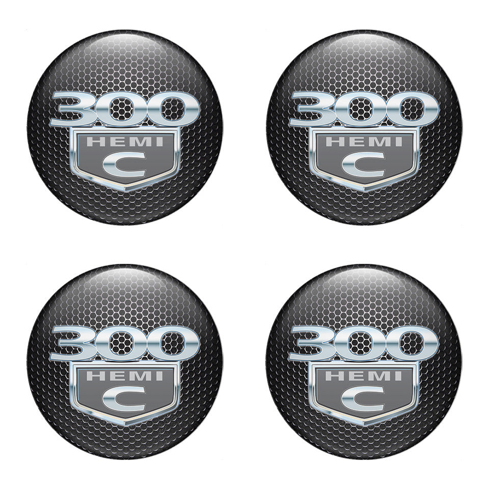 CHRYSLER Silicone Stickers for Wheel Center Caps