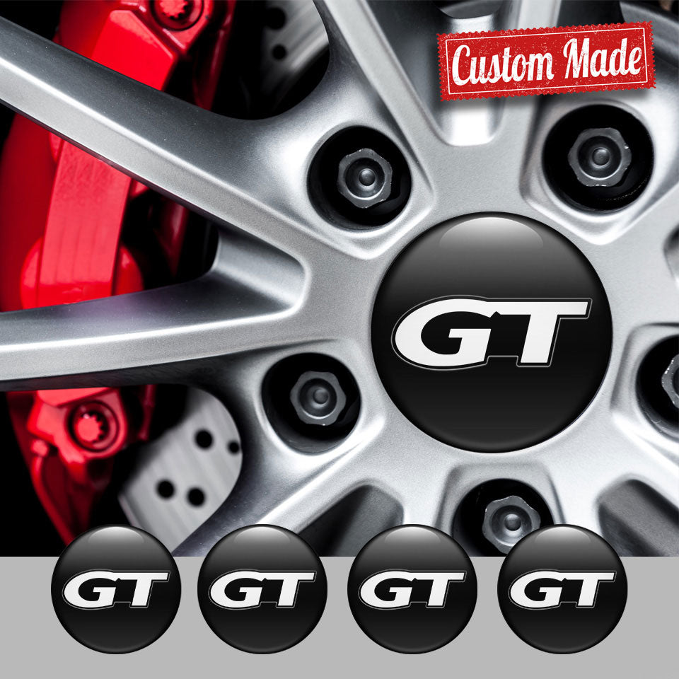 GT Emblems for Wheel Center Caps