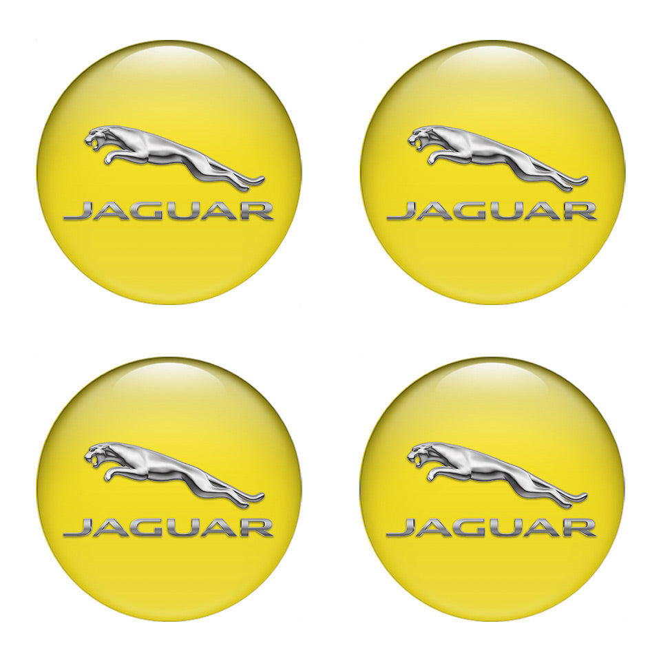 JAGUAR Domed Emblems for Center Caps