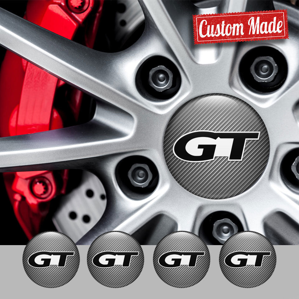 GT Emblems for Wheel Center Caps