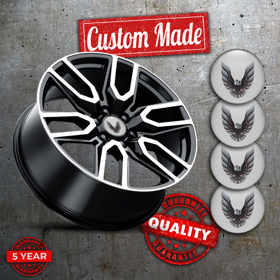 PONTIAC Domed Emblems for Center Caps