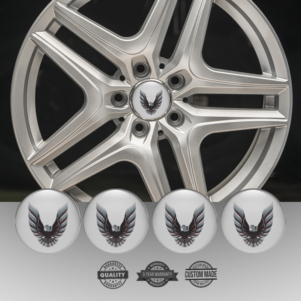 PONTIAC Domed Emblems for Center Caps