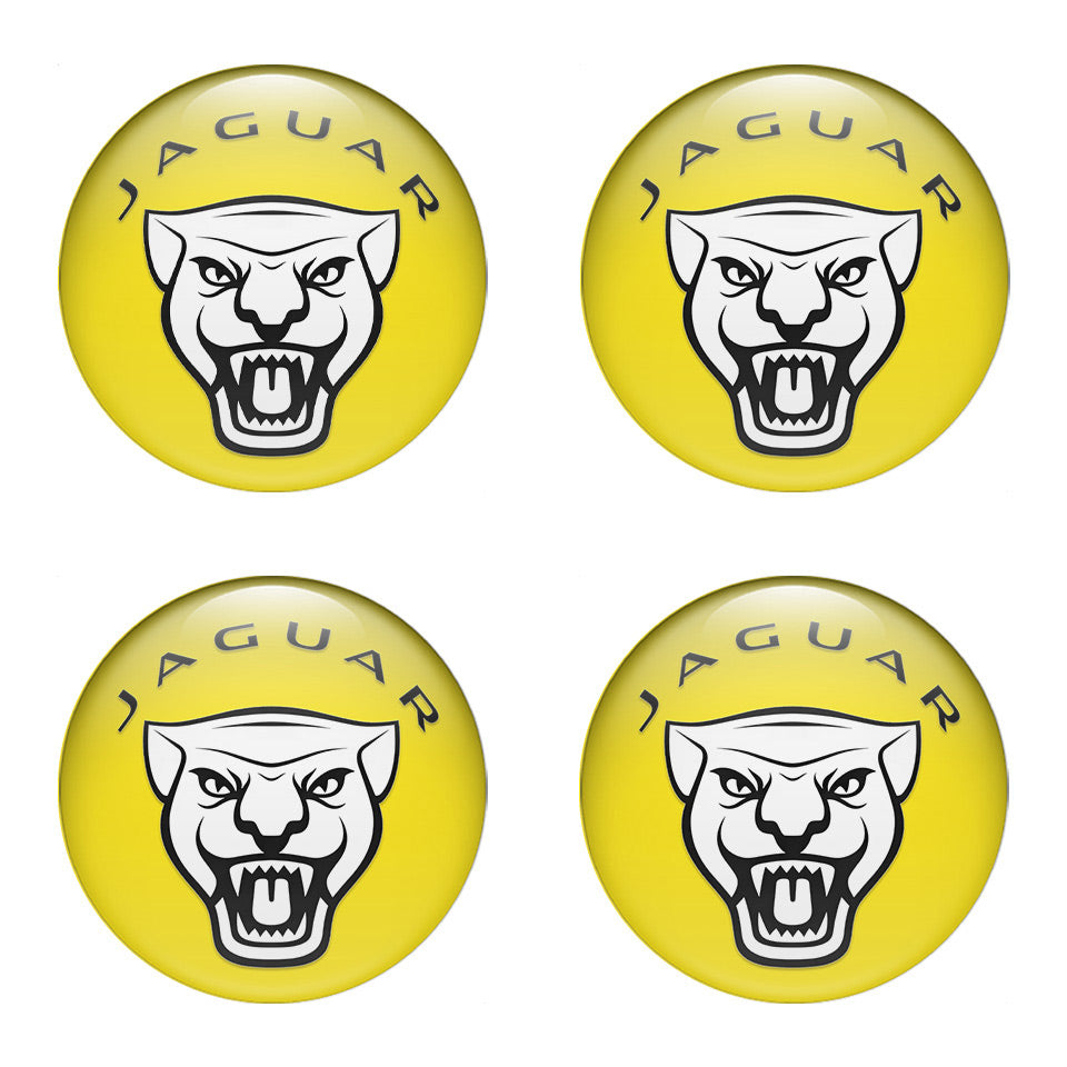 JAGUAR Domed Emblems for Center Caps