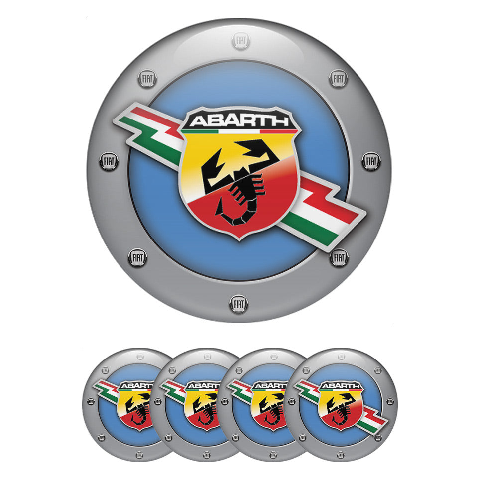 ABARTH Silicone Stickers for Wheel Center Caps106