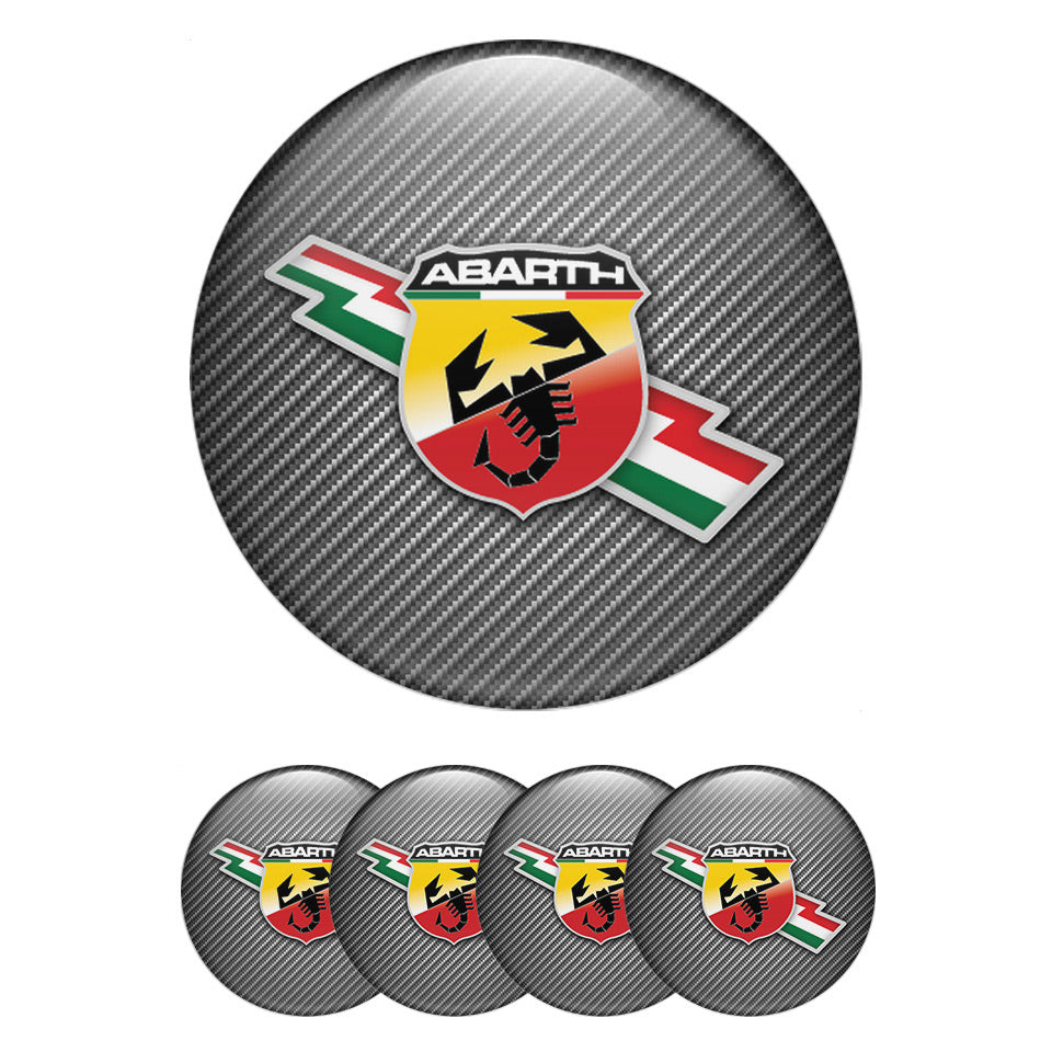 ABARTH Silicone Stickers for Wheel Center Caps64