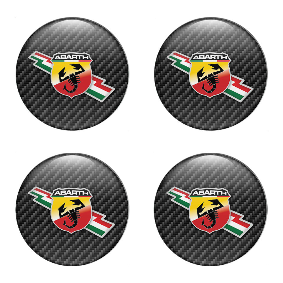 ABARTH Silicone Stickers for Wheel Center Caps67