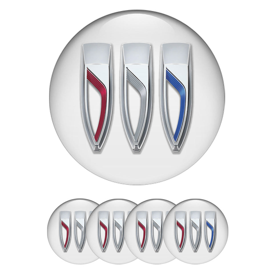 BUICK Silicone Stickers for Wheel Center Caps79