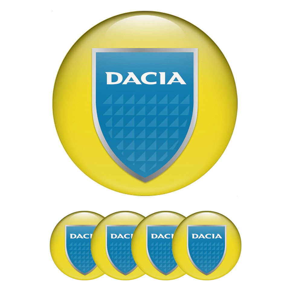 DACIA Silicone Stickers for Wheel Center Caps4