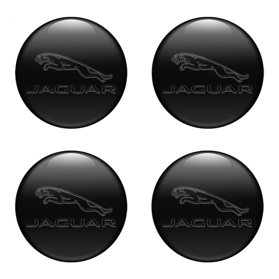 JAGUAR Silicone Stickers for Wheel Center Caps1