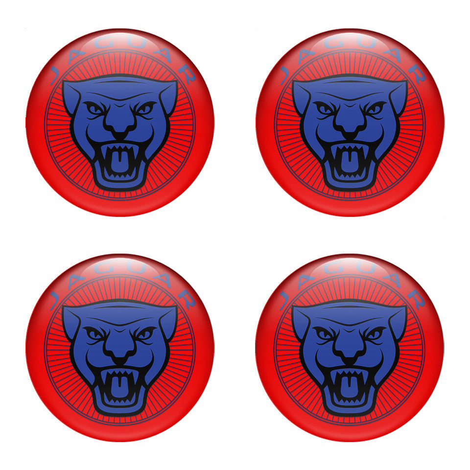 JAGUAR Silicone Stickers for Wheel Center Caps115