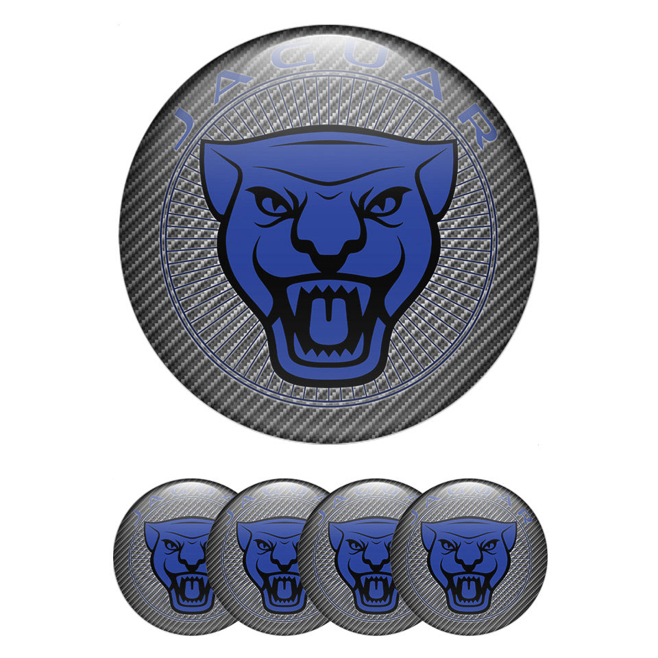JAGUAR Silicone Stickers for Wheel Center Caps118