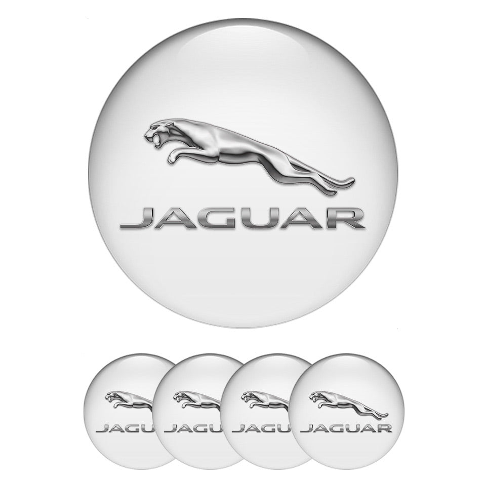 JAGUAR Silicone Stickers for Wheel Center Caps16