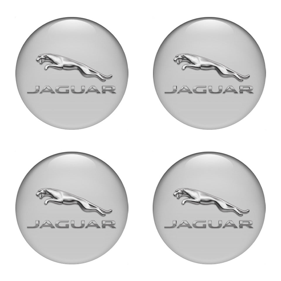 JAGUAR Silicone Stickers for Wheel Center Caps19