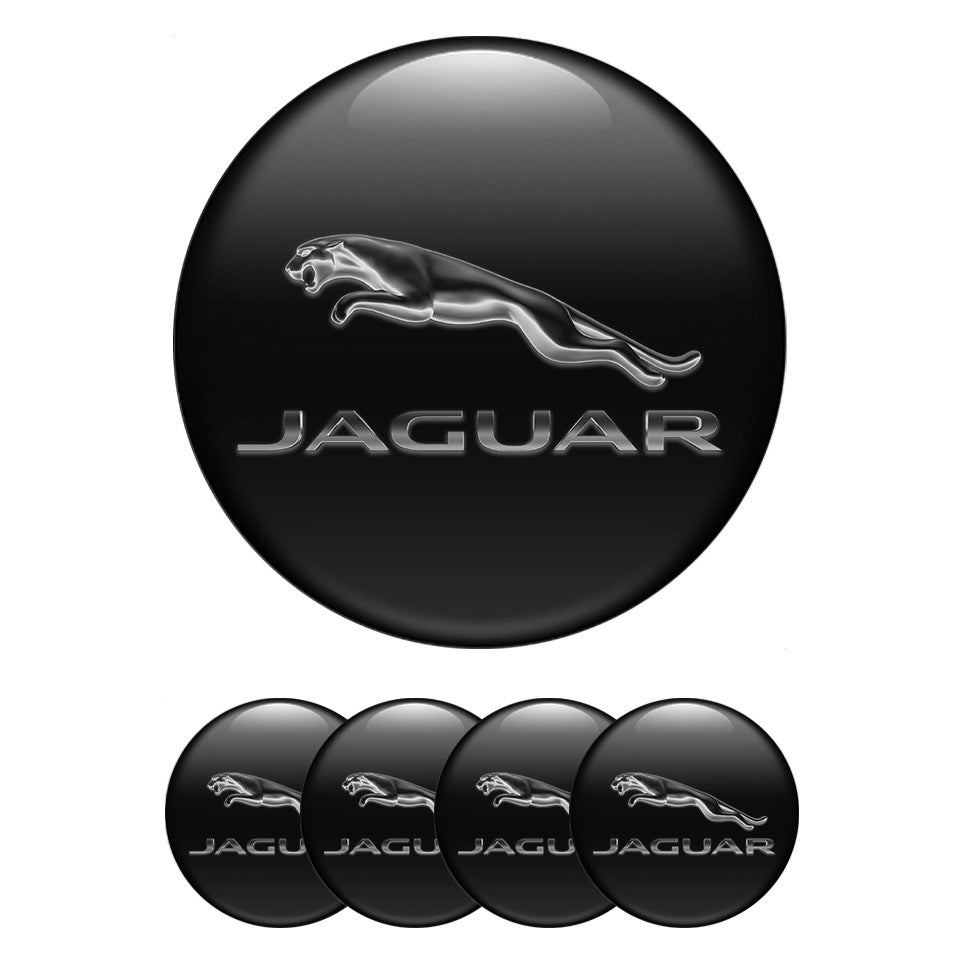 JAGUAR Silicone Stickers for Wheel Center Caps22
