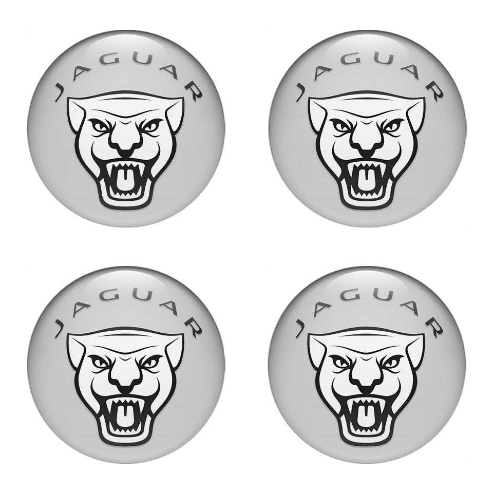 JAGUAR Silicone Stickers for Wheel Center Caps55