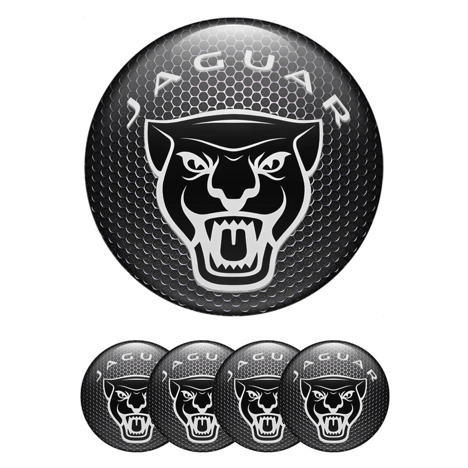 JAGUAR Silicone Stickers for Wheel Center Caps64