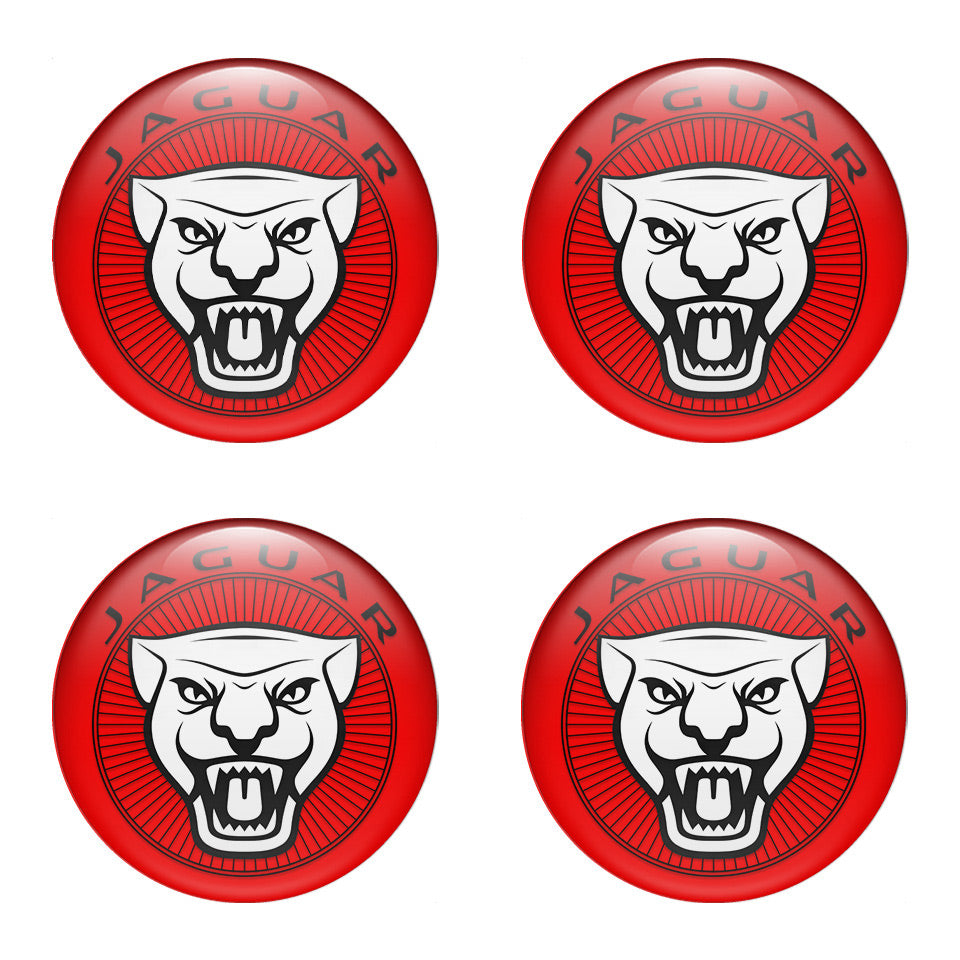 JAGUAR Silicone Stickers for Wheel Center Caps67