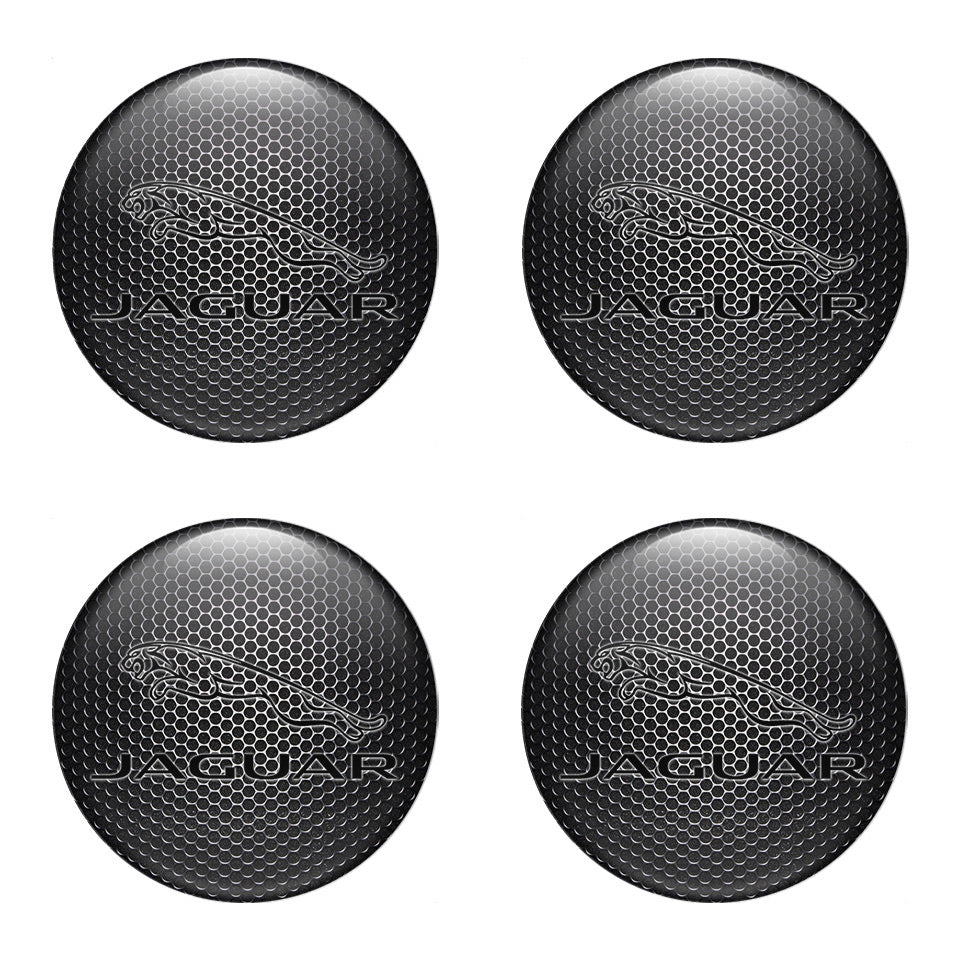 JAGUAR Silicone Stickers for Wheel Center Caps7