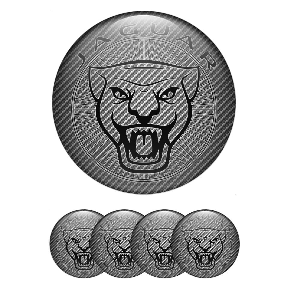 JAGUAR Silicone Stickers for Wheel Center Caps76