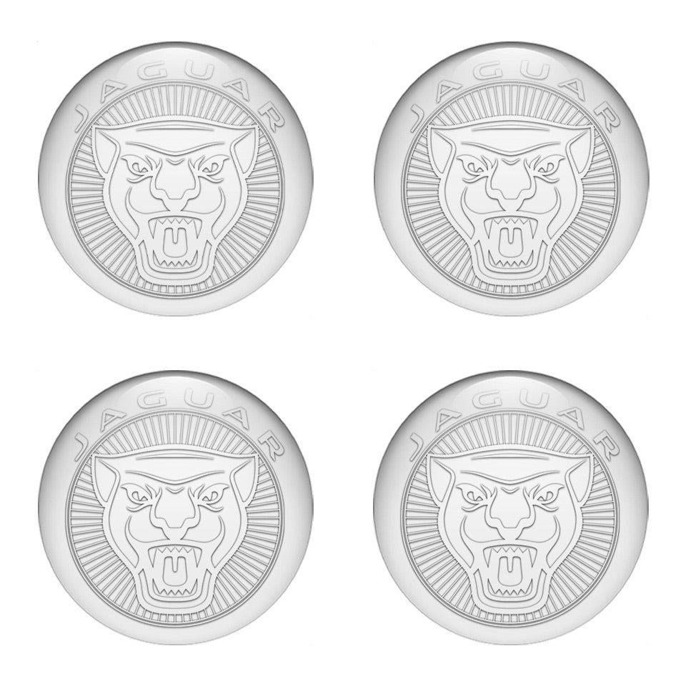 JAGUAR Silicone Stickers for Wheel Center Caps79