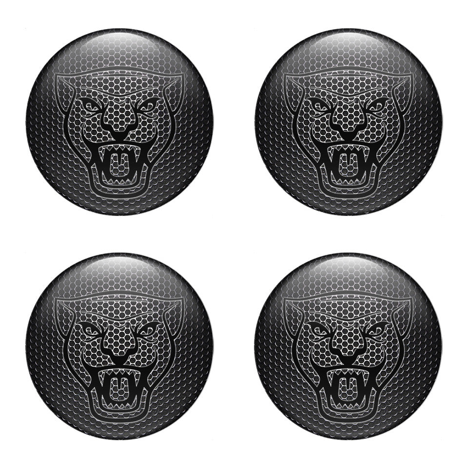 JAGUAR Silicone Stickers for Wheel Center Caps91