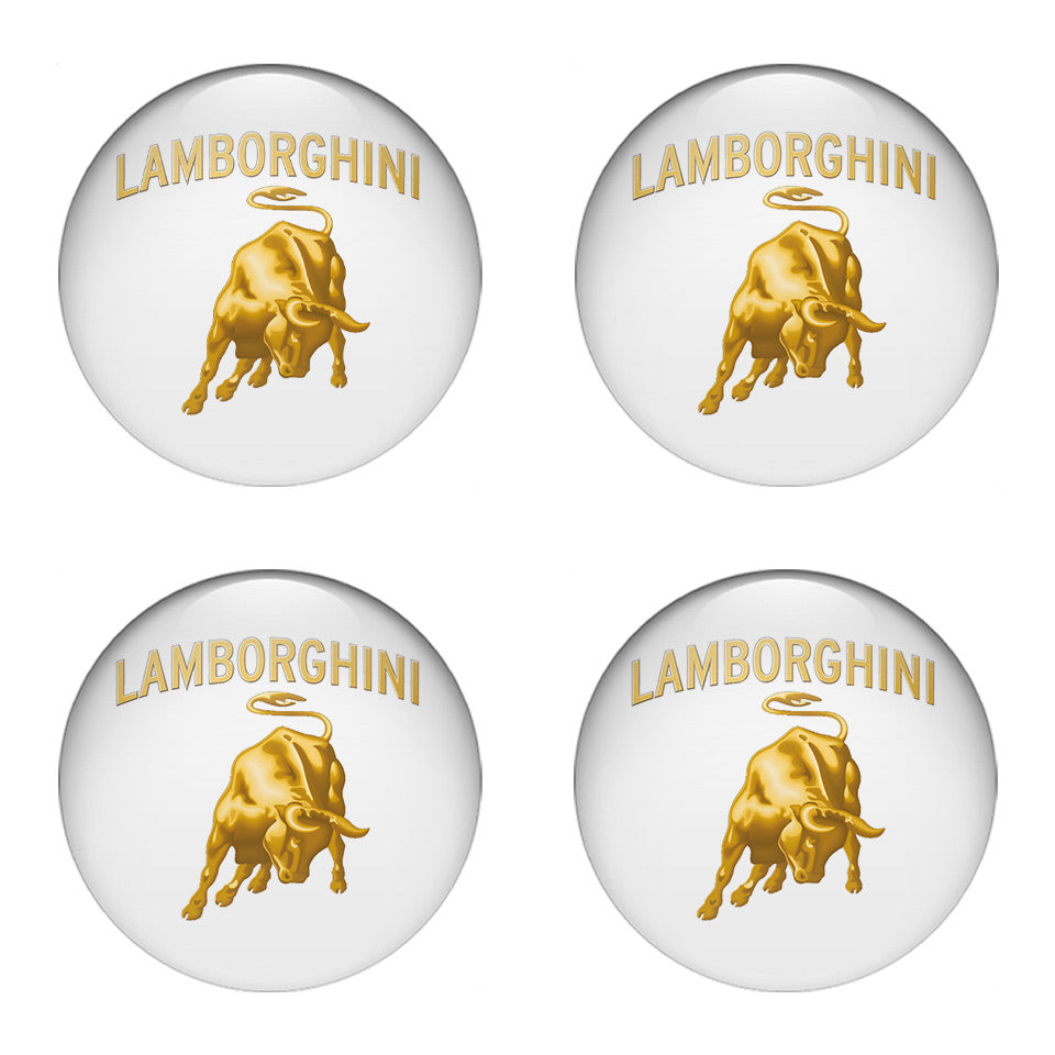 LAMBORGHINI Silicone Stickers for Wheel Center Caps10