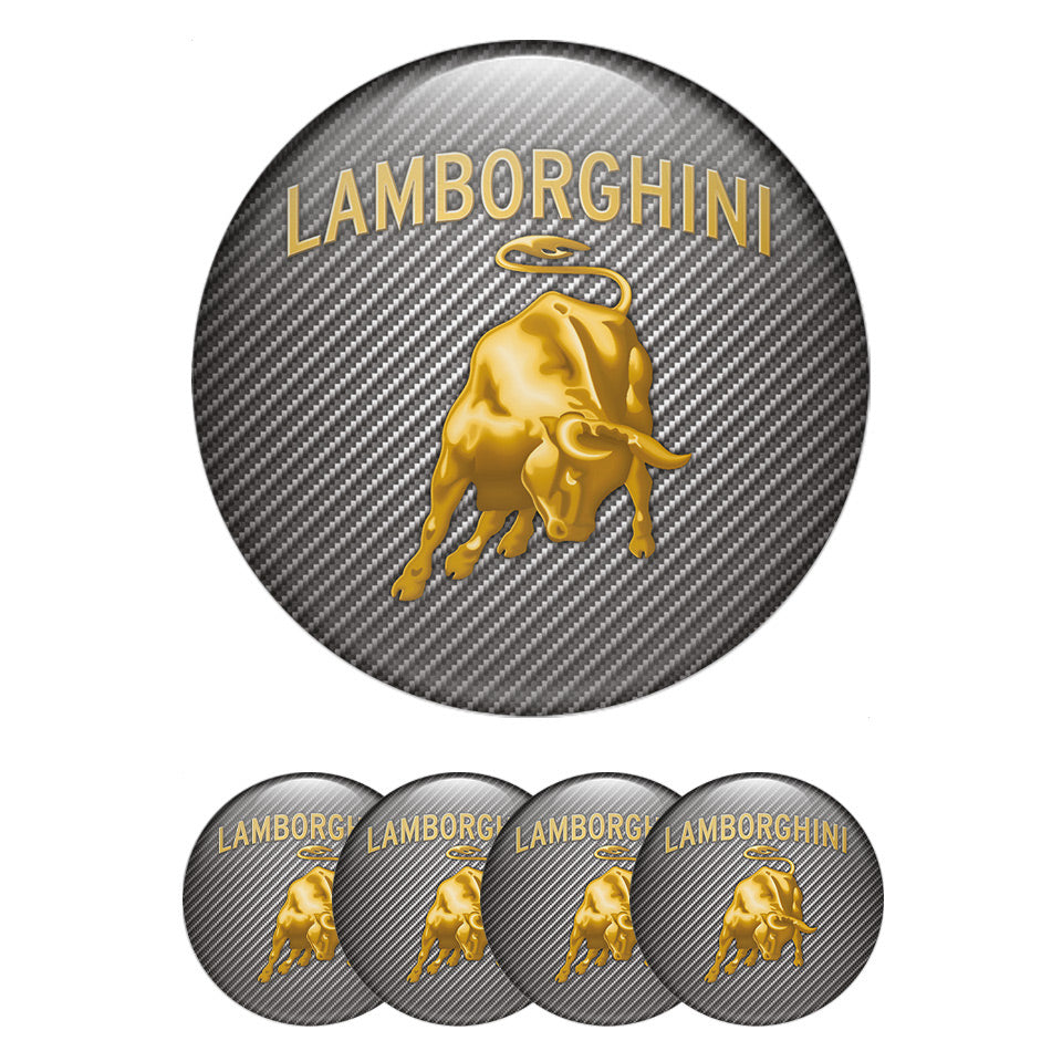 LAMBORGHINI Silicone Stickers for Wheel Center Caps13